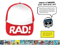 Subrosa Bikes x Radical Rick "RAD Trucker" Cap - Red/White