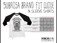 Subrosa "Dig or Die 3/4" Sleeve Shirt