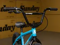 Sunday Bikes "Blueprint 16" 2027 BMX Rad - 16 Zoll - Gloss Ocean Blue