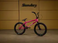 Sunday Bikes "Blueprint" 2027 BMX Rad - Gloss Surf Pink
