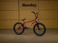 Sunday Bikes "Blueprint" 2027 BMX Rad - Matte Maroon