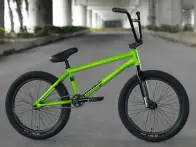 Sunday Bikes "Forecaster Aaron Ross" 2018 BMX Rad - Fluorescent Green - Freecoaster