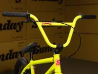 Sunday Bikes "Forecaster Aaron Ross" 2027 BMX Rad - Gloss Fluorescent Yellow - Freecoaster