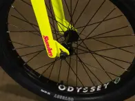 Sunday Bikes "Forecaster Aaron Ross" 2027 BMX Bike - Gloss Fluorescent Yellow - Freecoaster