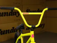 Sunday Bikes "Forecaster Aaron Ross" 2027 BMX Rad - Gloss Fluorescent Yellow - Freecoaster