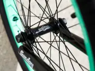 Sunday Bikes "Forecaster Alec Siemon" 2020 BMX Bike - Matte Black / Toothpaste - Freecoaster