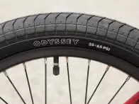 Sunday Bikes "Forecaster Brett Silva" 2023 BMX Rad - Matte Fire Engine Red