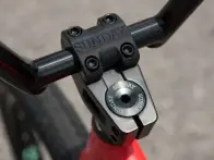 Sunday Bikes "Forecaster Brett Silva" 2023 BMX Rad - Matte Fire Engine Red