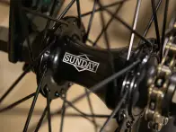 Sunday Bikes "Forecaster Brett Silva" 2027 BMX Bike - Gloss Seaweed Green - Cassette