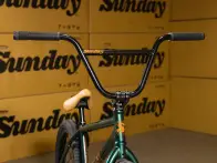 Sunday Bikes "Forecaster Brett Silva" 2027 BMX Rad - Gloss Seaweed Green - Cassette