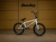 Sunday Bikes "Forecaster Broc Raiford" 2027 BMX Rad - Gloss Sky Blue - Freecoaster - RHD