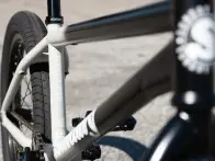 Sunday Bikes "Forecaster LHD Broc Raiford" 2022 BMX Rad - Black-Grey Fade | Freecoaster | LHD