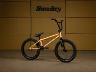 Sunday Bikes "Forecaster Park Maca Grasset" 2027 BMX Rad - Matte Sunset Orange - Cassette