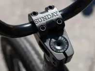 Sunday Bikes "Forecaster RHD Broc Raiford" 2022 BMX Bike - Black-Grey Fade - Freecoaster - RHD