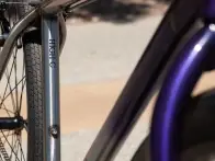 Sunday Bikes "High C 29" 2022 BMX Cruiser Bike - Trans Purple Raw Fade - 29 Inch