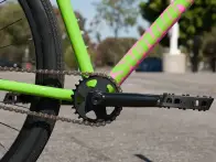 Sunday Bikes "High C 29" 2023 BMX Cruiser Rad - Gloss Watermelon Green - 29 Zoll