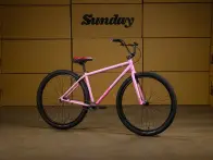 Sunday Bikes "High-C 29" 2027 BMX Cruiser Rad - Matte Pale Pink - 29 Zoll