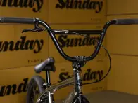 Sunday Bikes "Model C 24" 2027 BMX Cruiser Bike - Chrome - 24 Inch
