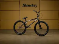 Sunday Bikes "Model C 24" 2027 BMX Cruiser Bike - Chrome - 24 Inch