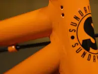 Sunday Bikes "Primer 18" 2027 BMX Bike - 18 Inch - Gloss Orange Soda