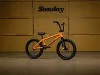Sunday Bikes "Primer 18" 2027 BMX Bike - 18 Inch - Gloss Orange Soda