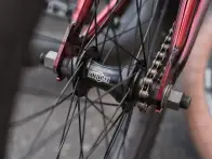 Sunday Bikes "Scout" 2017 BMX Rad - Translucent Red