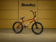 Sunday Bikes "Silvawave Brett Silva" 2027 BMX Bike - Gloss Dark Brick Red - Cassette - SDS