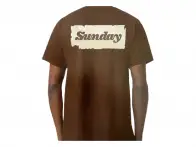 Sunday Bikes "Sticker" T-Shirt - Brown