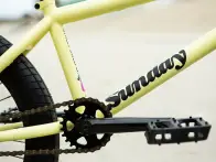 Sunday Bikes "Street Sweeper LHD Jake Seeley" 2020 BMX Rad - Matte Yellow - Freecoaster - LHD