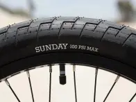 Sunday Bikes "Street Sweeper RHD Jake Seeley" 2022 BMX Rad - Pink/Purple Fade - Freecoaster - RHD