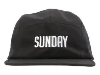 Sunday Bikes "Strength 5-Panel Camper" Kappe - Black