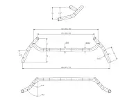 Surly "Corner Bar" MTB Dropbar Lenker - Ø25.4mm