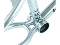 Tall Order "187 V3" 2020 BMX Frame - Reilly Silver