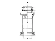 Tange Threaded Headset (EC) - 1 Inch