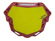 Tangent "Ventril 3D Chrome" BMX Race Nummernschild