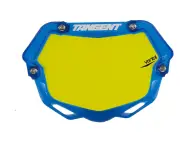 Tangent "Ventril 3D Translucent" BMX Race Nummernschild