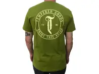 Tempered Bikes "Enjoy This" T-Shirt - Olive Green