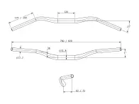 Teravail "Swale Carbon" MTB Riser Lenker - Ø31.8mm
