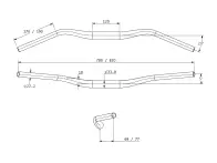 Teravail "Swale" MTB Riser Handlebar - Ø31.8mm