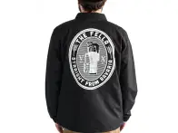 The Fella BMX "Coach" Windbreaker Jacket - Black