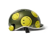 Thousand "Heritage 2.0" BMX Helmet - Smiley Happy Camper
