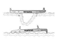 Topeak "Chain Hook & Wear Indicator" Chain Wear Indicator