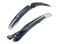 Topeak "DeFender M1 / XC11" MTB Mudguard Set - Front + Rear, 29 Inch