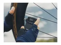 Topeak "E-Booster Digital Mini" Elektrische Luftpumpe