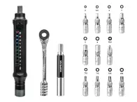 Topeak "E-TorqBar" Drehmomentschlüssel Set - 1 bis 10 Nm