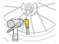 Topeak "Pressure-Rite" Ventiladapter - Schrader