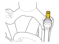 Topeak "Pressure-Rite" Ventiladapter - Schrader