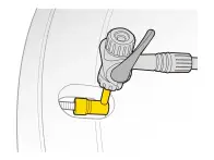 Topeak "Pressure-Rite" Ventiladapter - Presta