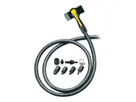 Topeak "TwinHead Upgrade Kit" Pumpenkopf mit Schlauch für Standluftpumpen
