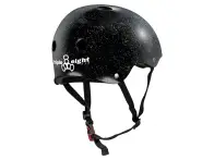 Triple 8 "Certified Sweatsaver" BMX Helm - Black Glitter